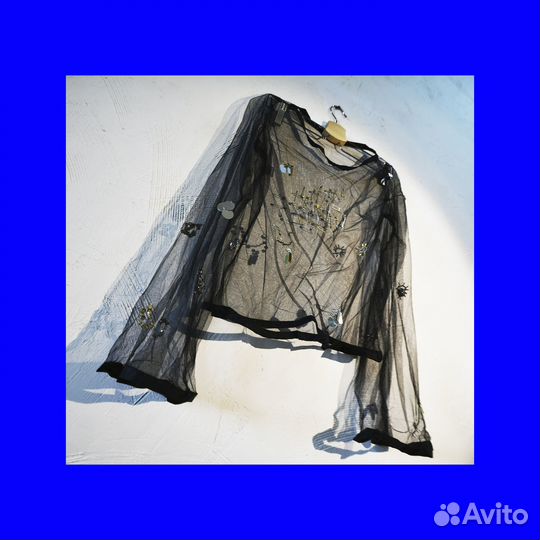 Блуза из сетки