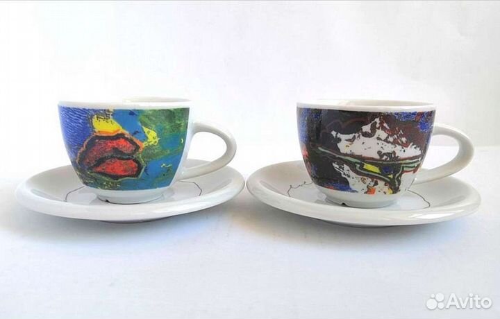 Набор 2 пар эспрессо Saeco, Германия. Новый