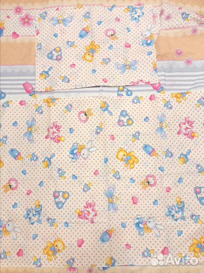 Новый детский комплект постельного белья