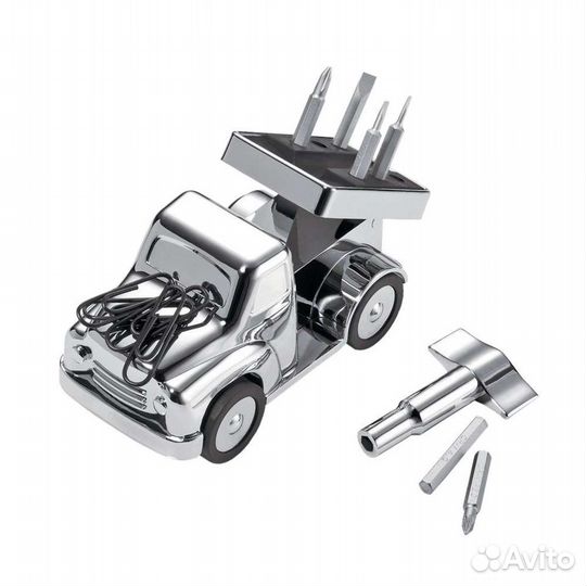 Walton Truck Troika машинка + скрепки, инструменты