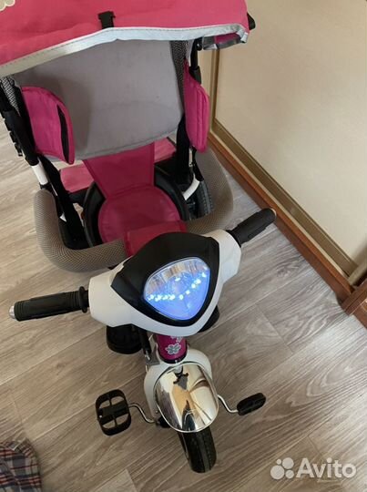 Детский велосипед-коляска