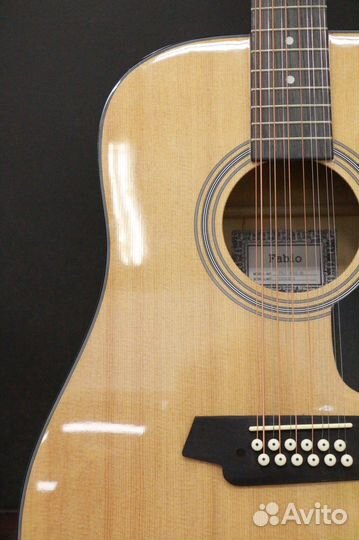 Шикарная Акустическая 12-ти струнная гитара fabio