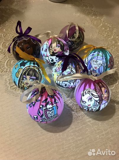 Шарик-ночник, новогодние украшения, игрушки