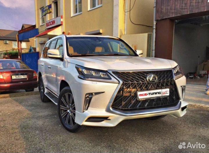 Обвес Superior TRD Lexus LX570 белый
