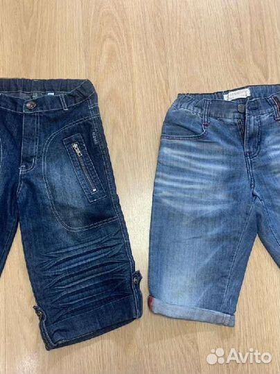 Джинсовые шорты на мальчика
