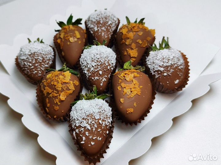 Клубника в шоколаде