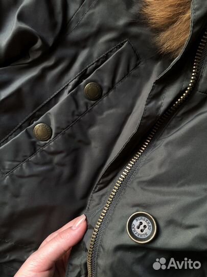 Пуховик burberry