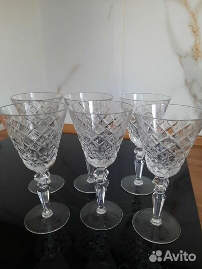 Фужеры хрустальные