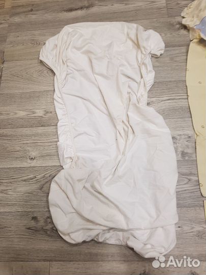 Детское пост белье 120 60 +новые бортики+намат-ик