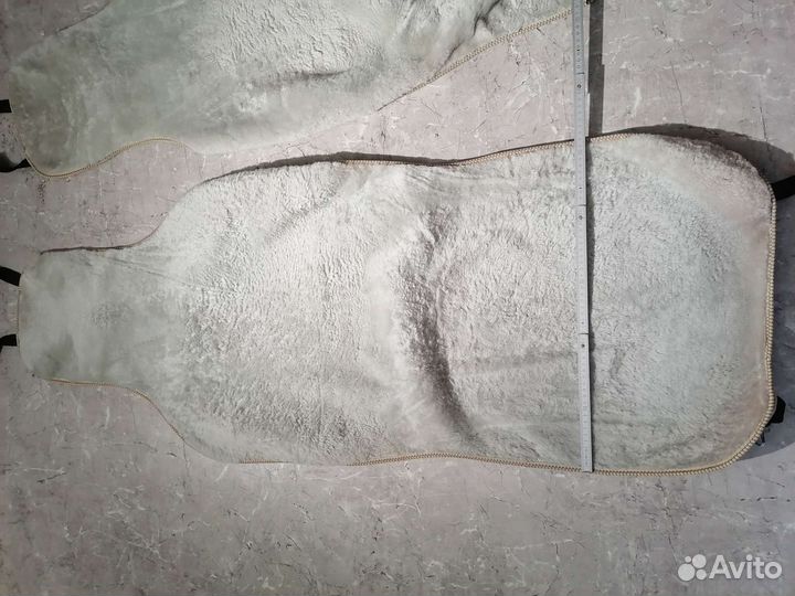 Натуральные универсальные накидки на сиденье