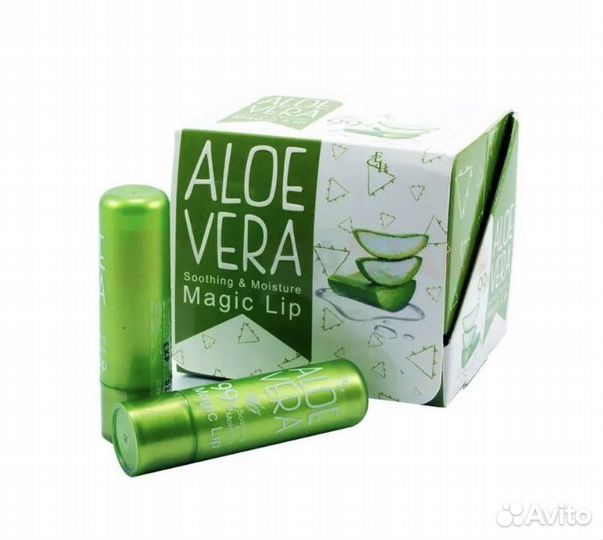 Тайская проявляющаяся помада с Алоэ Вера