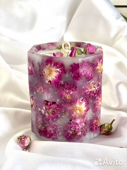 Свеча интерьерная в подарок