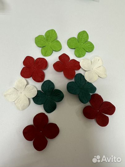 Бумажные цветы для рукоделия