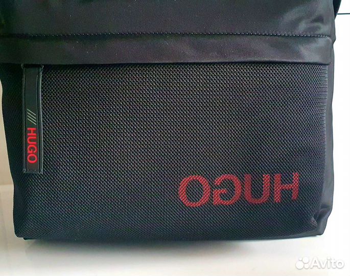 Рюкзак чёрный hugo boss