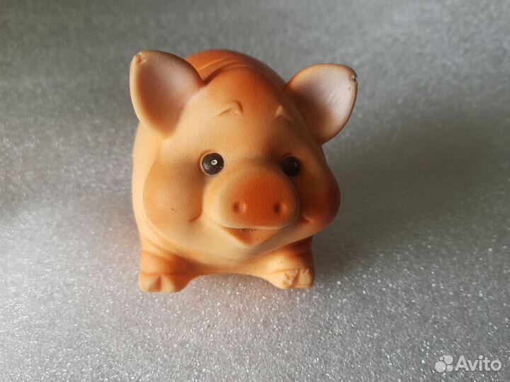Ретро хрюшка резиновая СССР
