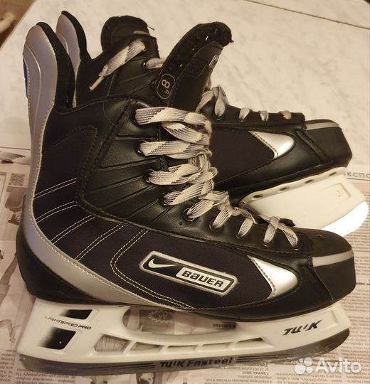 Хоккейные коньки bauer 42 размер