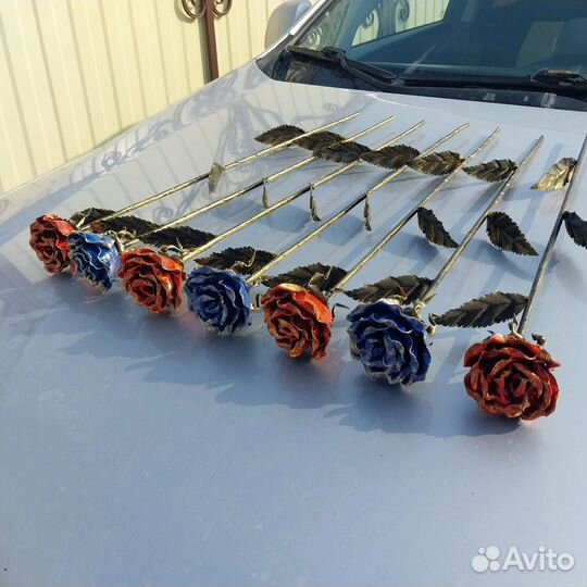 Кованая роза