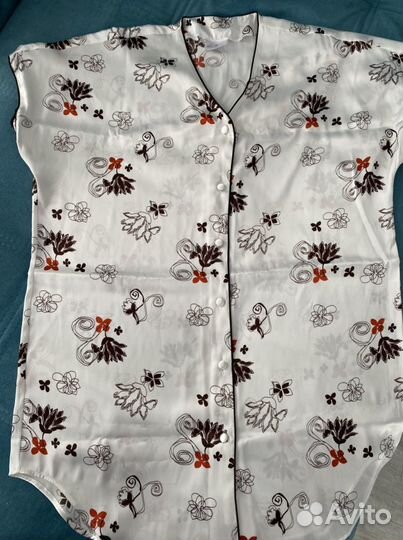 Халатик шелковый