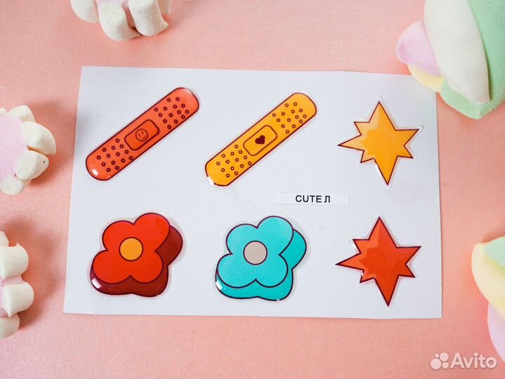 3d стикеры для телефона микс