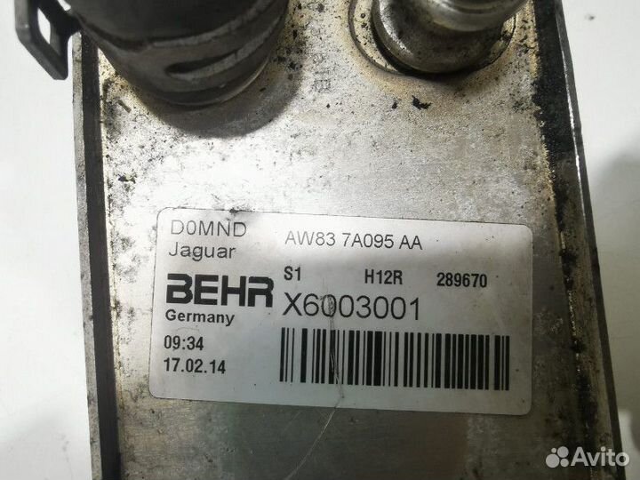 Радиатор охлаждения масляный (двигателя)