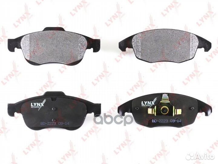Колодки тормозные дисковые перед BD2223 LYN