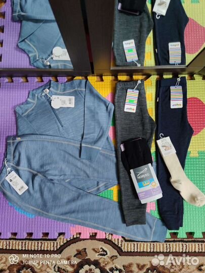 Новое термобелье Joha Norveg Isbjorn носки Joha