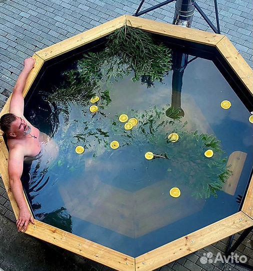 Банный чан и баня