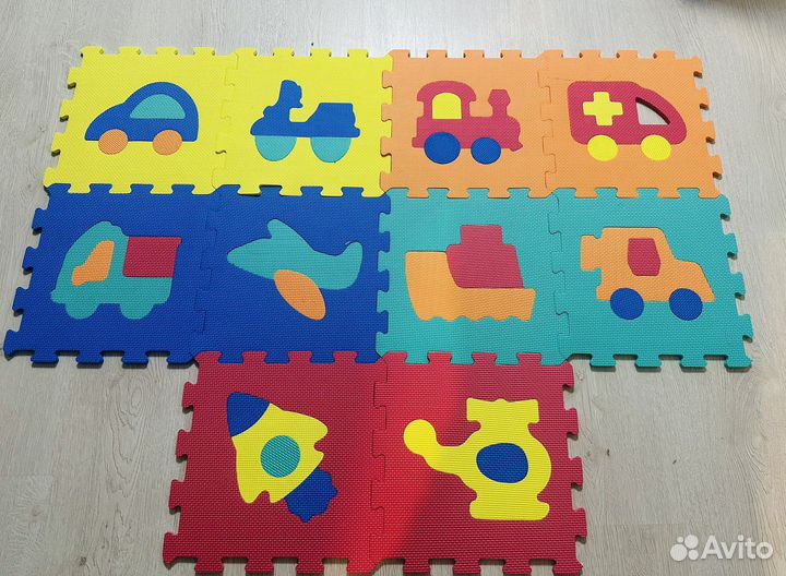 Детский коврик пазл
