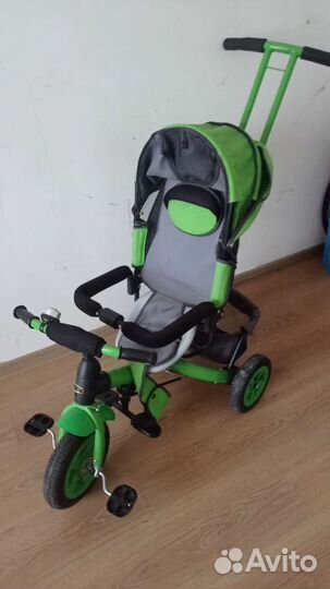 Детский трехколесный велосипед бу