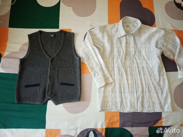 Жилетка школьная на мальчика 134 140
