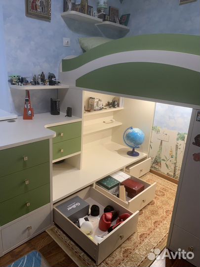 Мебель в детскую, кровать-чердак