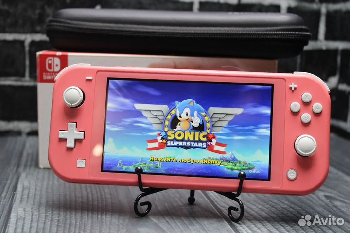 Nintendo switch lite 128гб прошитая