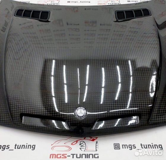 Карбоновый капот Mercedes GLE coupe 292 гле купе