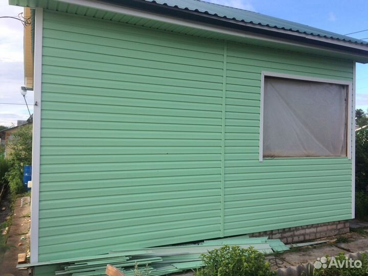 Монтаж сайдинга и другое