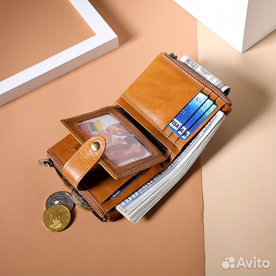 Портмоне женское натуральная кожа