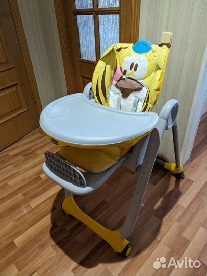 Стульчик 0+ для кормления chicco polly 2start