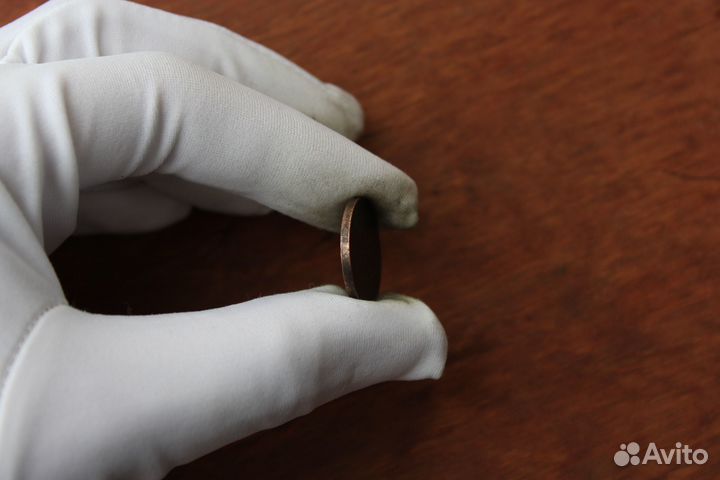 Денежка 1852 года Николай I в Твери