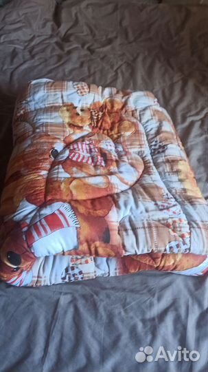 Одеяло детское ватное новое