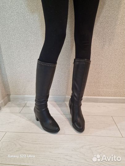 Сапоги демисезонные женские 35