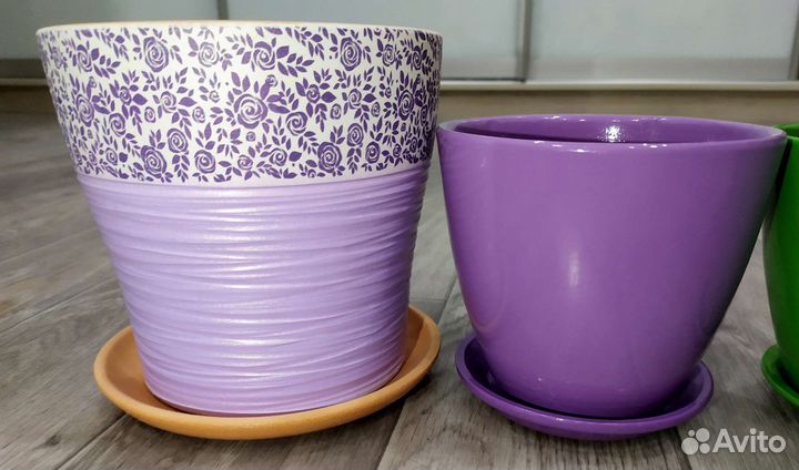 Горшки керамические для цветов