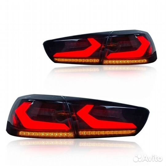 Mitsubishi lancer X Тюнинг LED Стоп сигналы C7WQ3
