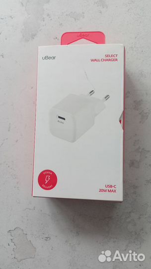 Зарядное устройство Ubear USB-C для телефона