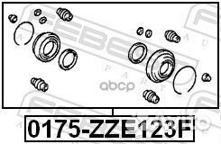 Ремкомплект суппорта переднего 0175-ZZE123F