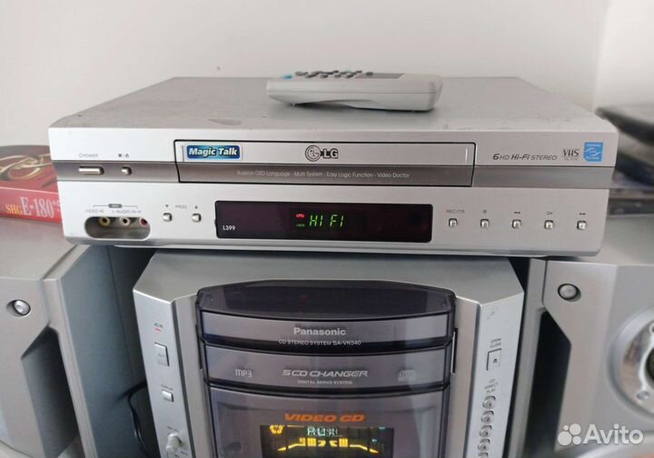 HiFi Stereo Видеомагнитофон LG L399. VHS Стерео