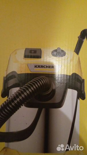 Пылесос Karcher wd 3 с металлическим баком