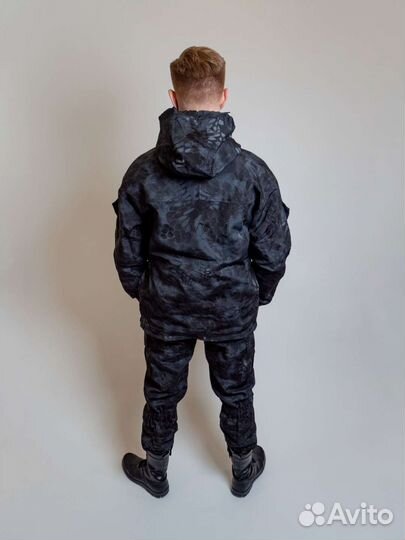 Костюм летний Горка 8 черный питон