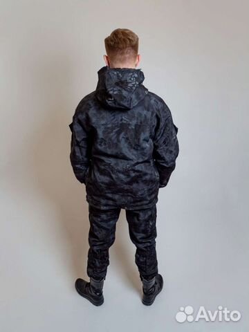 Костюм летний Горка 8 черный питон