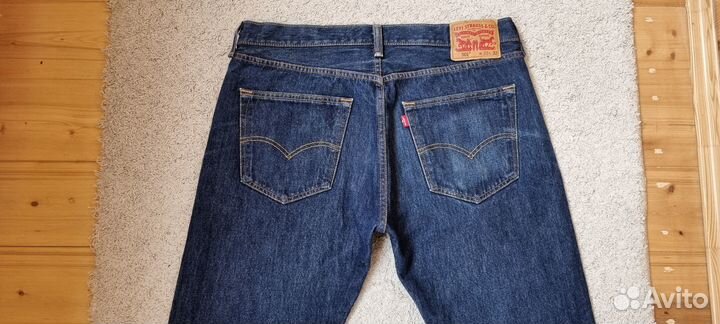 Джинсы Levi's 501. Оригинал. Размер W35 L32. Новые