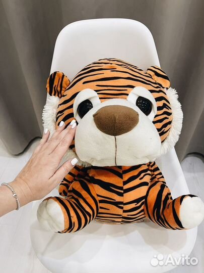 Мягкая игрушка тигр, лев