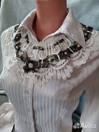 Продам кружевные воротнички с отделкой